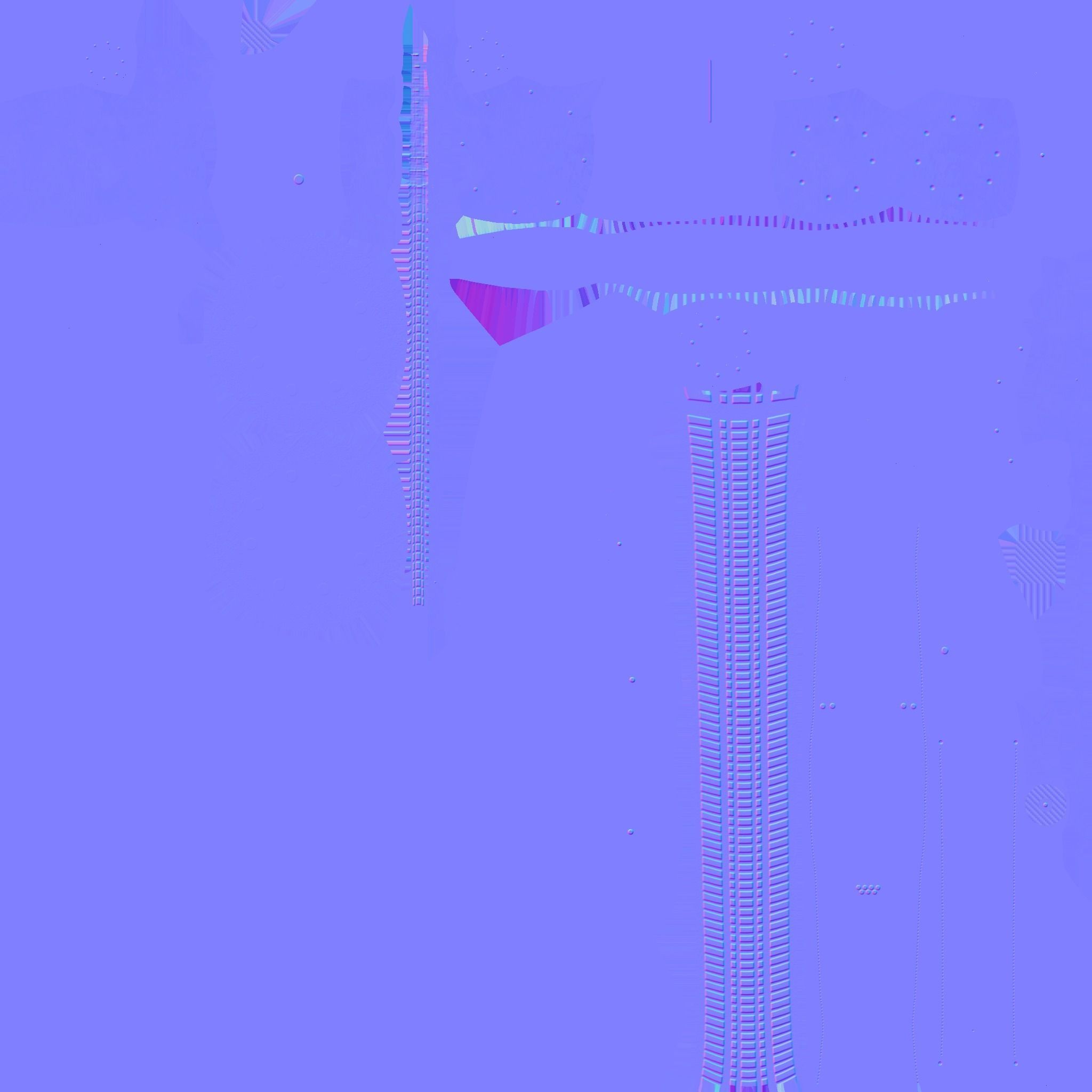 Wheel Robot H02 White - SciFi Character Design Low-poly 3D model_25