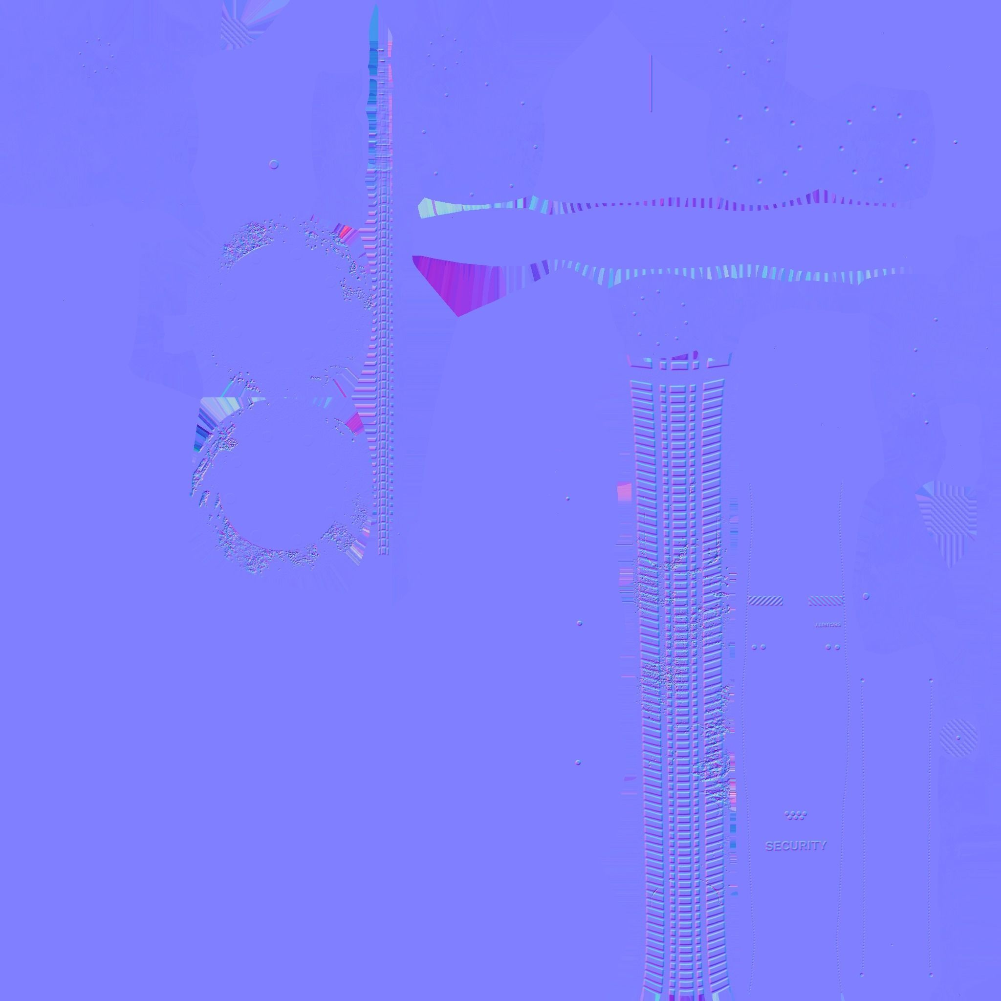 Wheel Robot H03 Yellow - SciFi Character Design Low-poly 3D model_25