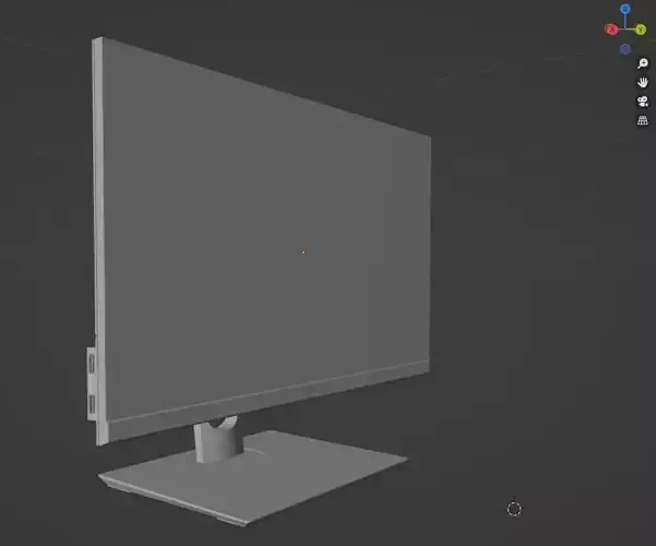 Dell P2418HT Touch Monitor 3D model