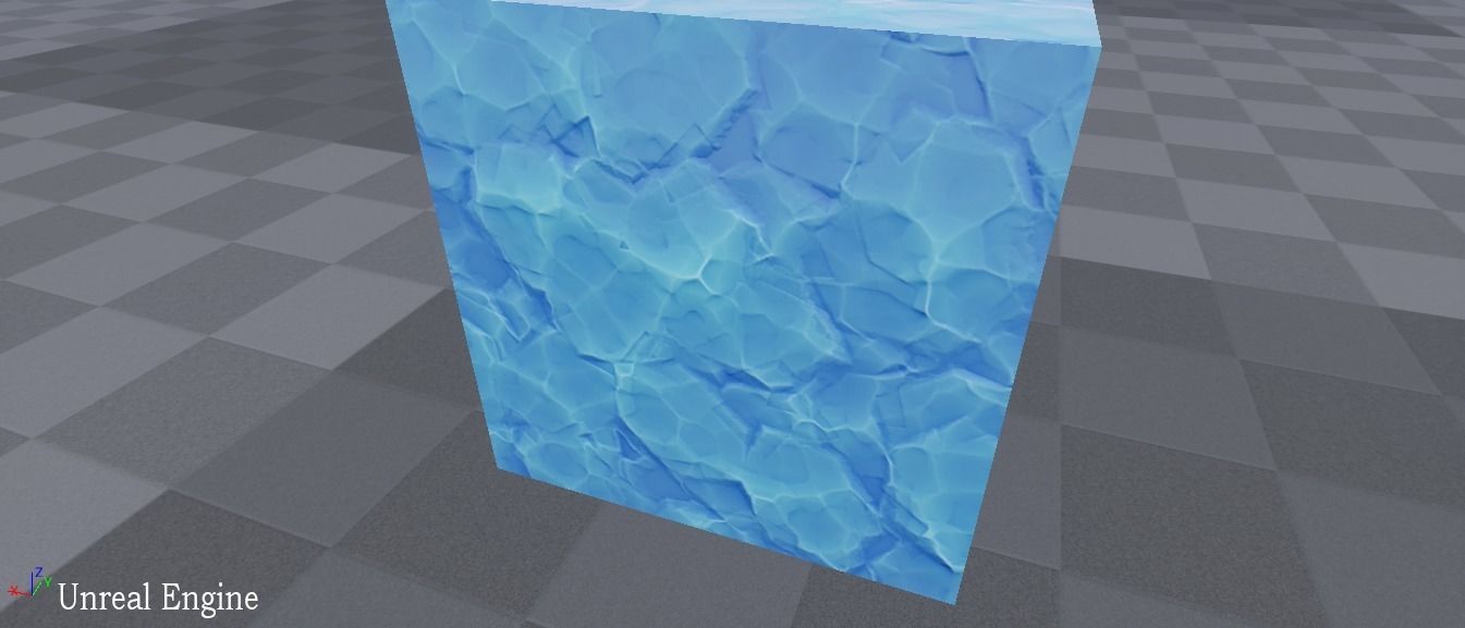 Snow Ice Stylized Ground Seamless PBR Texture Texture_6