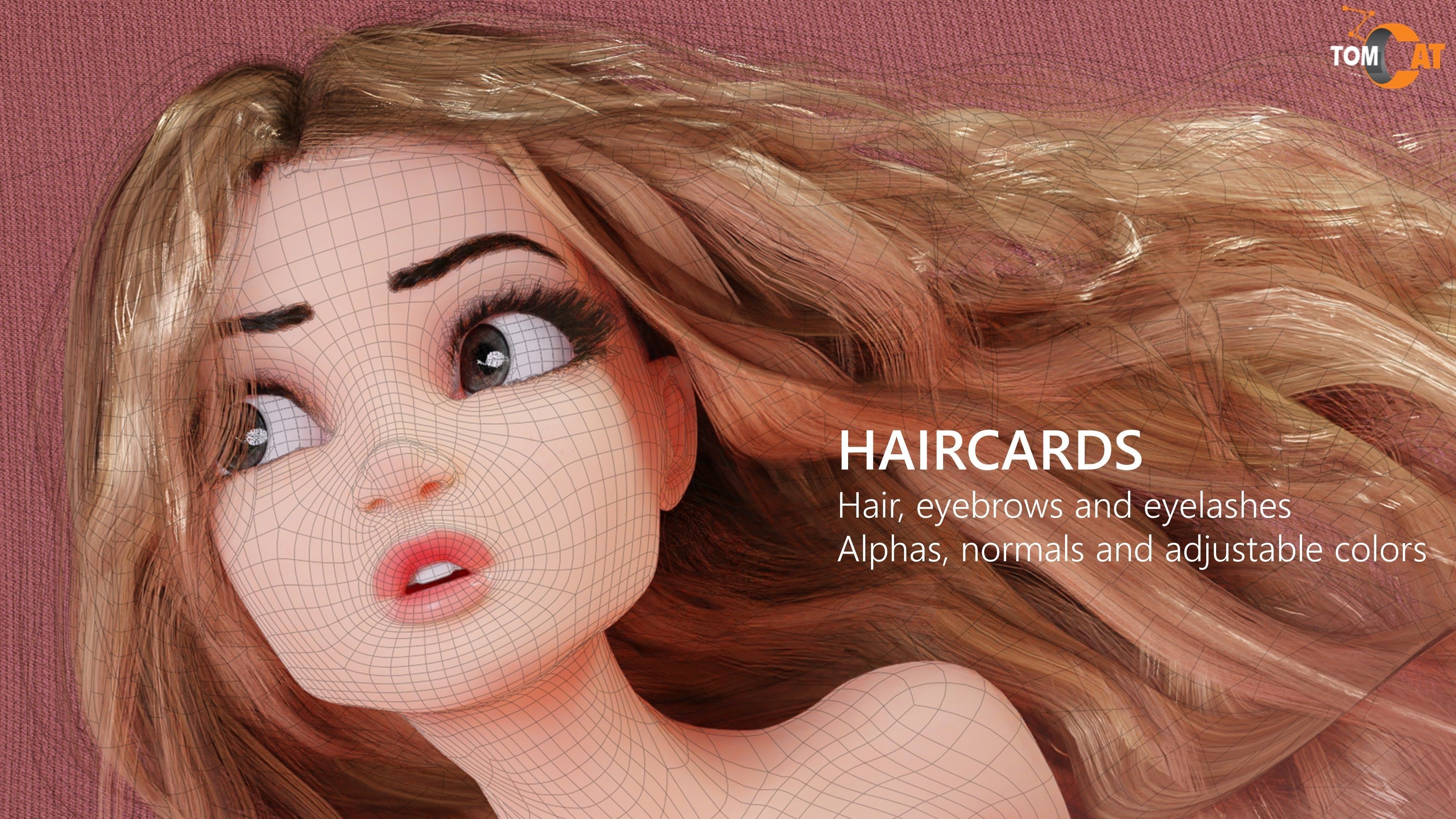 Hayden Rigged Woman Character for Blender and Unity Low-poly 3D model_20