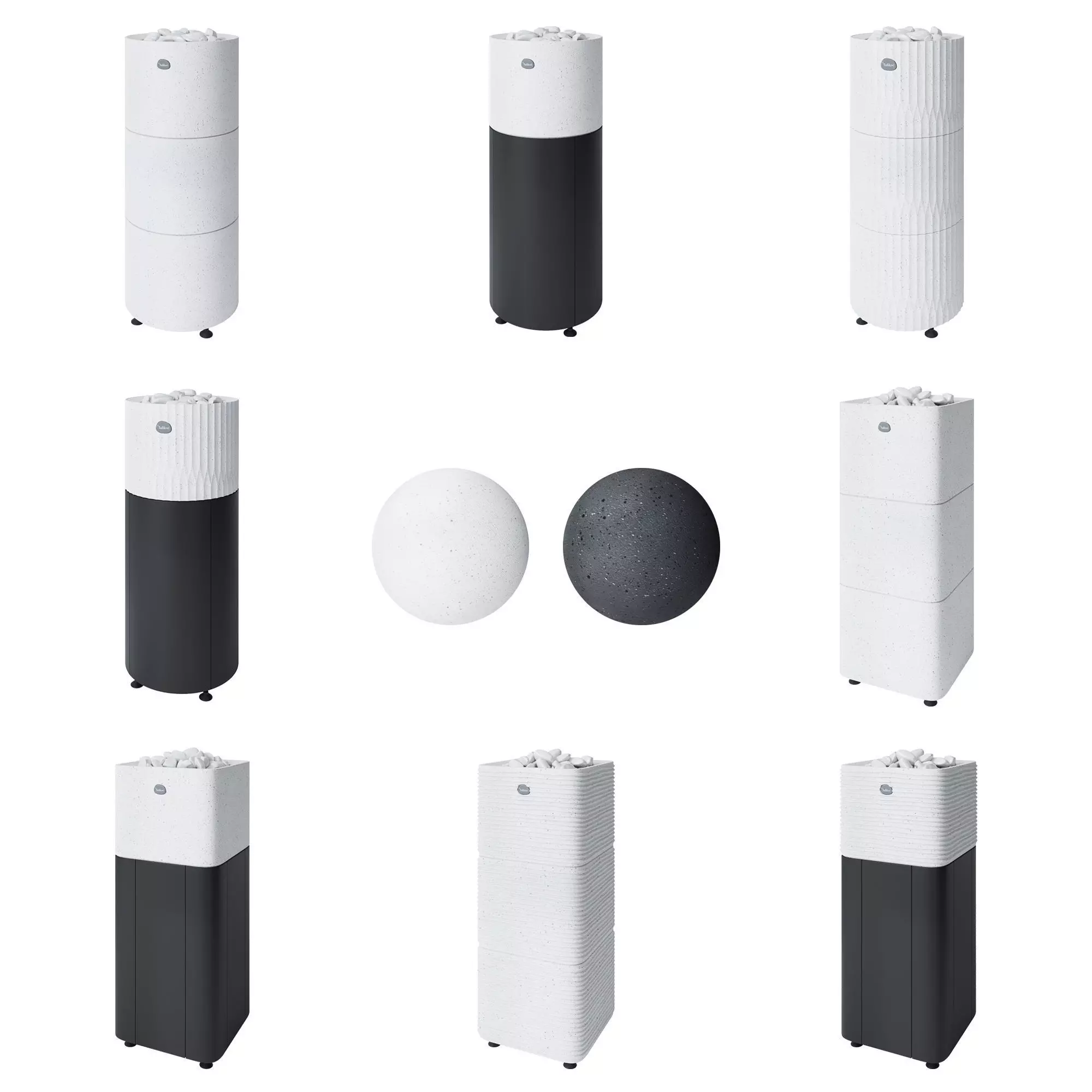 Electric Heaters Tulikivi Collection Vol1 3D model_0