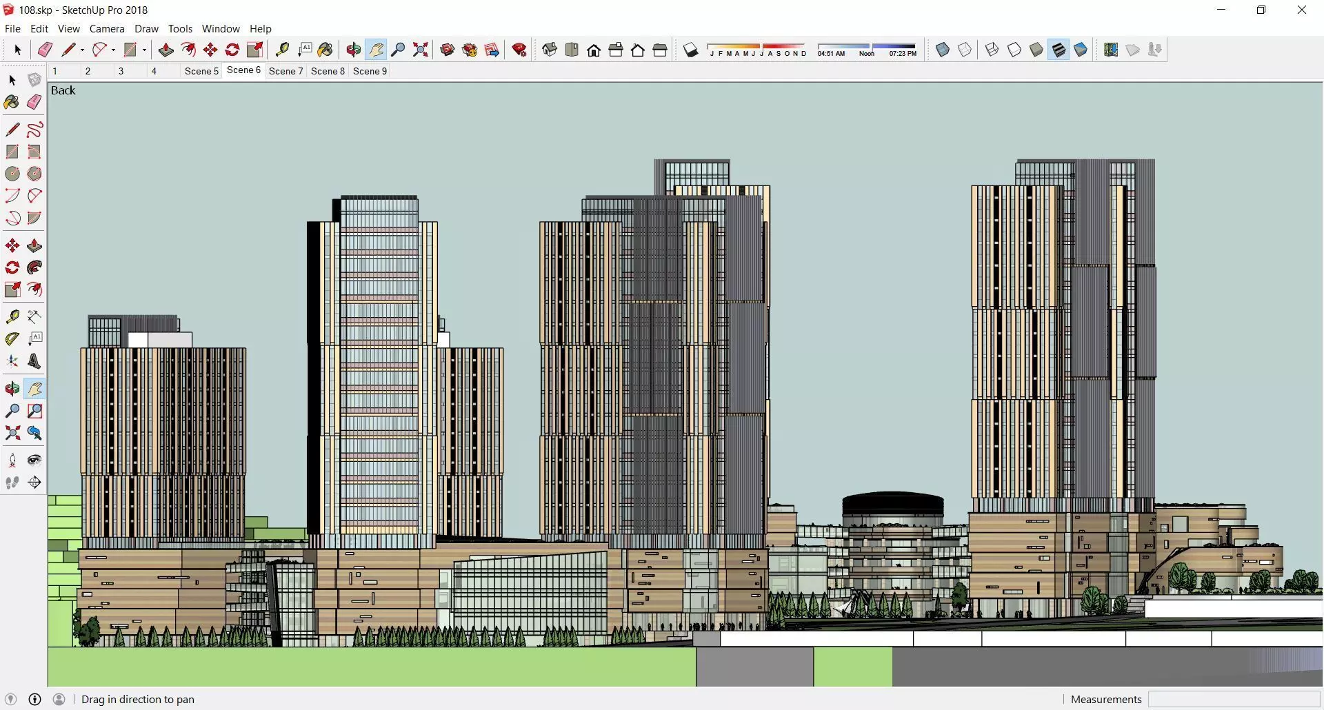 Sketchup Commercial Complex 108 3D model_0
