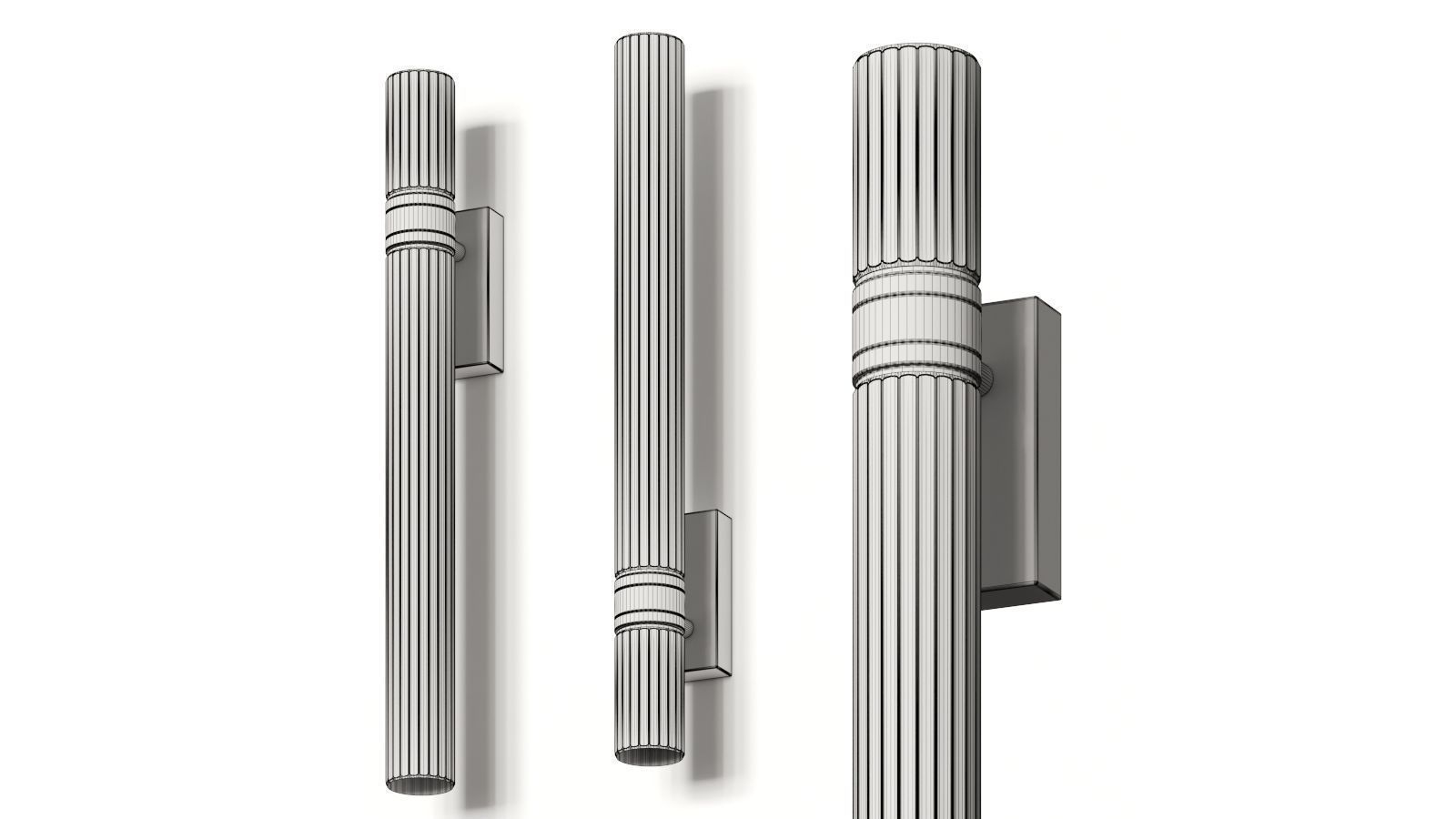 Baxter Therna Wall Lamp 3D model_1