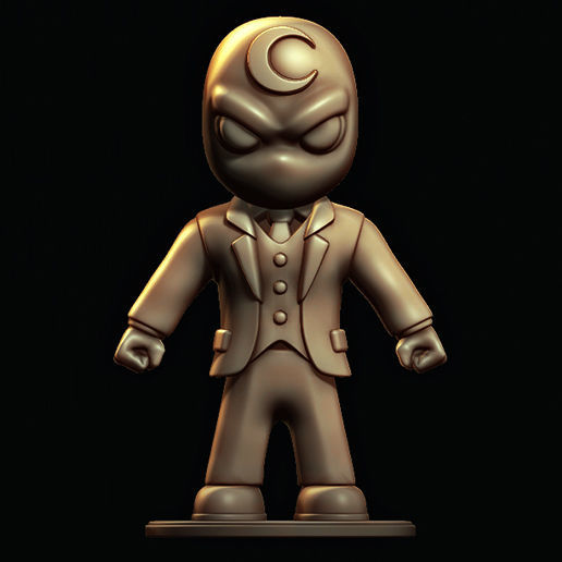 Mr Knight  Marc Spector  Marvel Comics  Moon Knight  3D print model_2