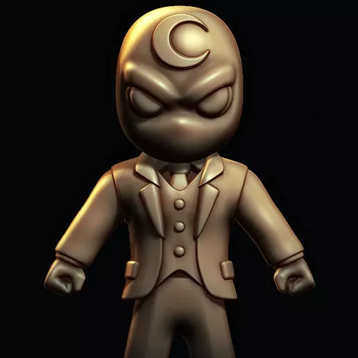 Mr Knight  Marc Spector  Marvel Comics  Moon Knight  3D print model_0