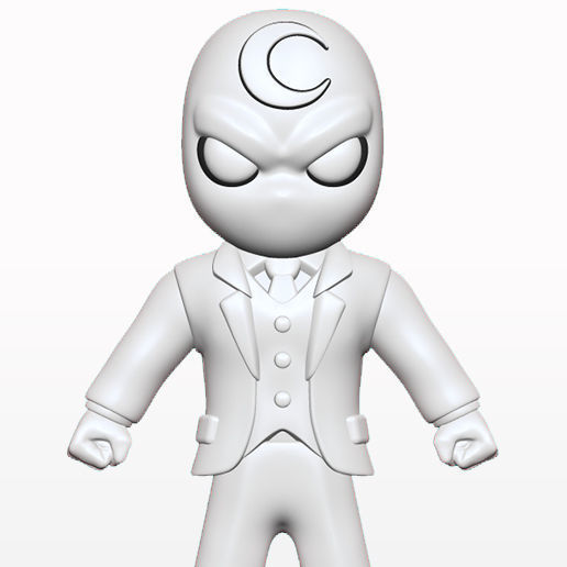 Mr Knight  Marc Spector  Marvel Comics  Moon Knight  3D print model_1