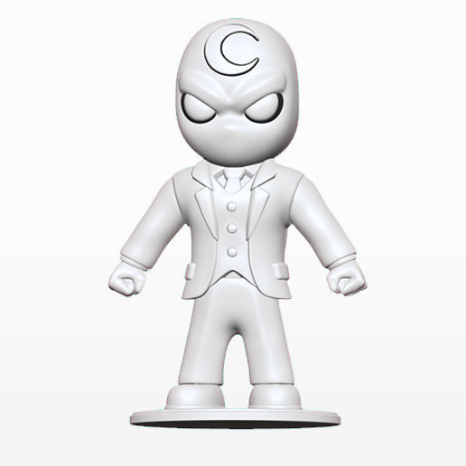 Mr Knight  Marc Spector  Marvel Comics  Moon Knight  3D print model_4