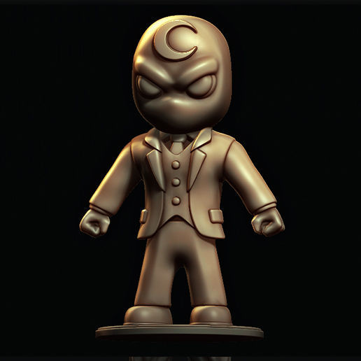 Mr Knight  Marc Spector  Marvel Comics  Moon Knight  3D print model_5