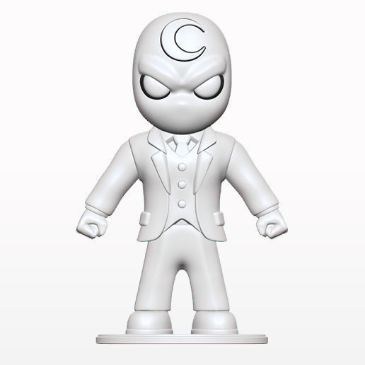 Mr Knight  Marc Spector  Marvel Comics  Moon Knight  3D print model_3