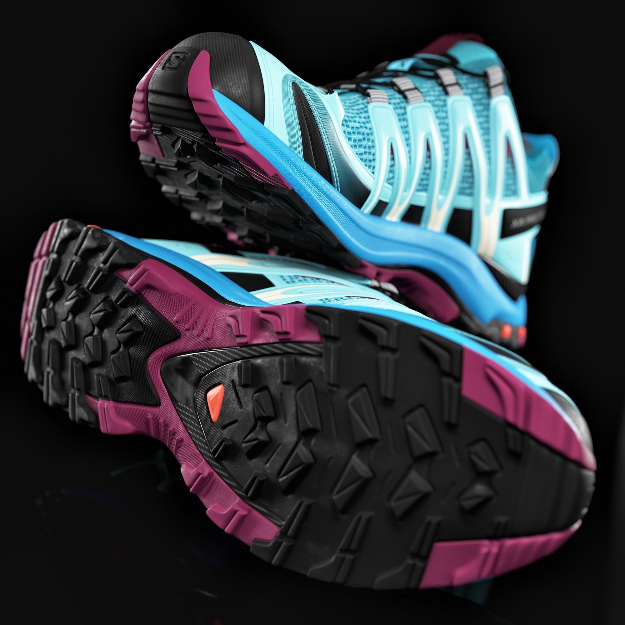 Shoes SALOMON 3D model_9