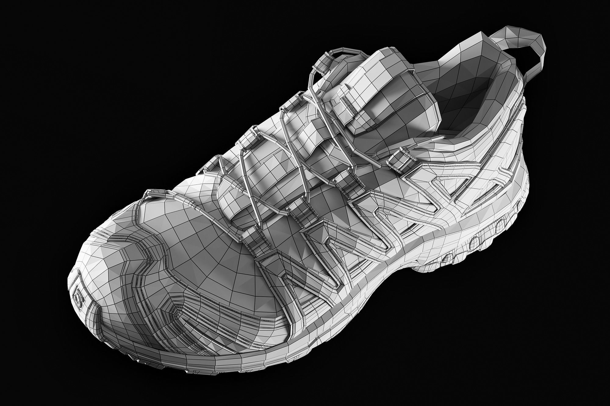 Shoes SALOMON 3D model_8