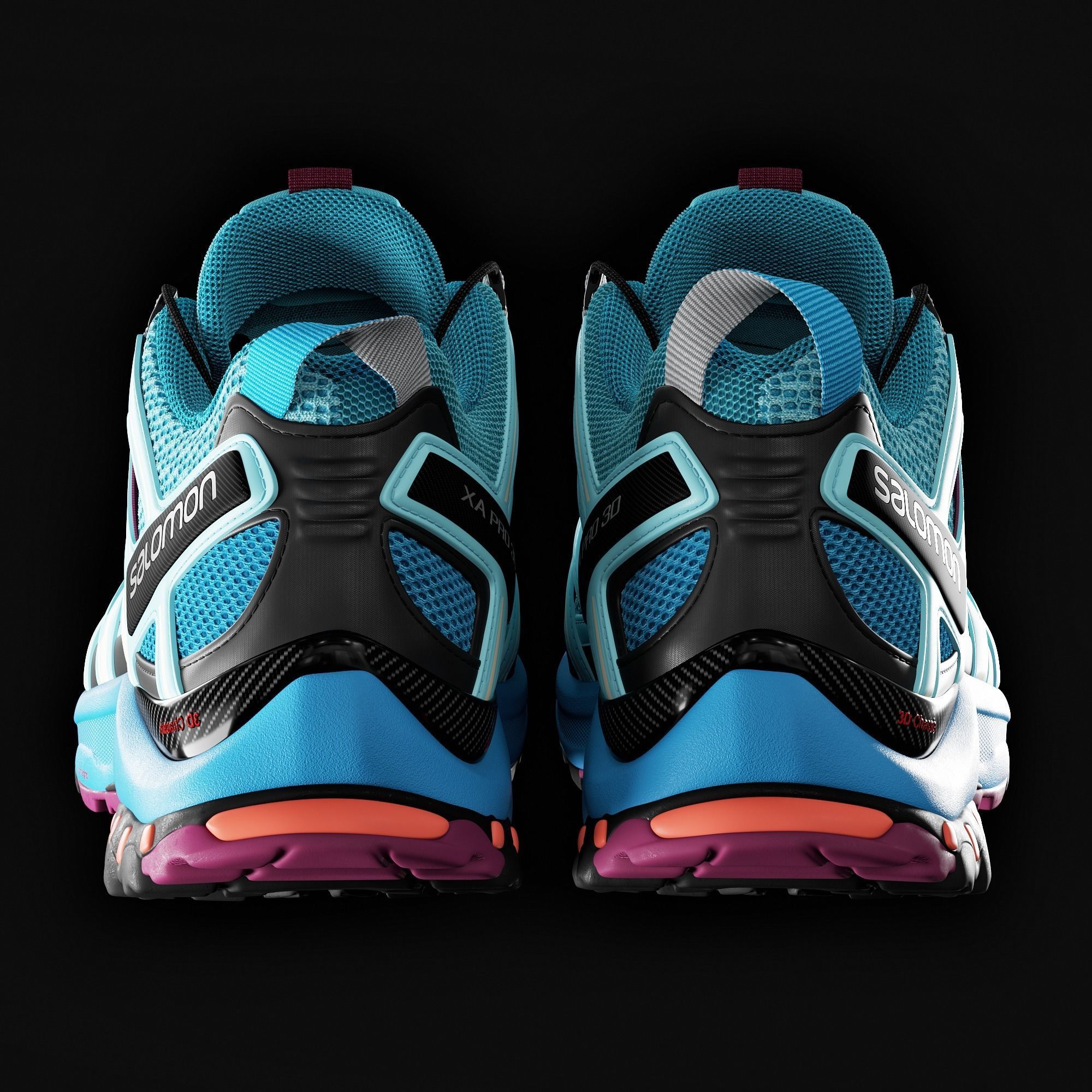 Shoes SALOMON 3D model_6