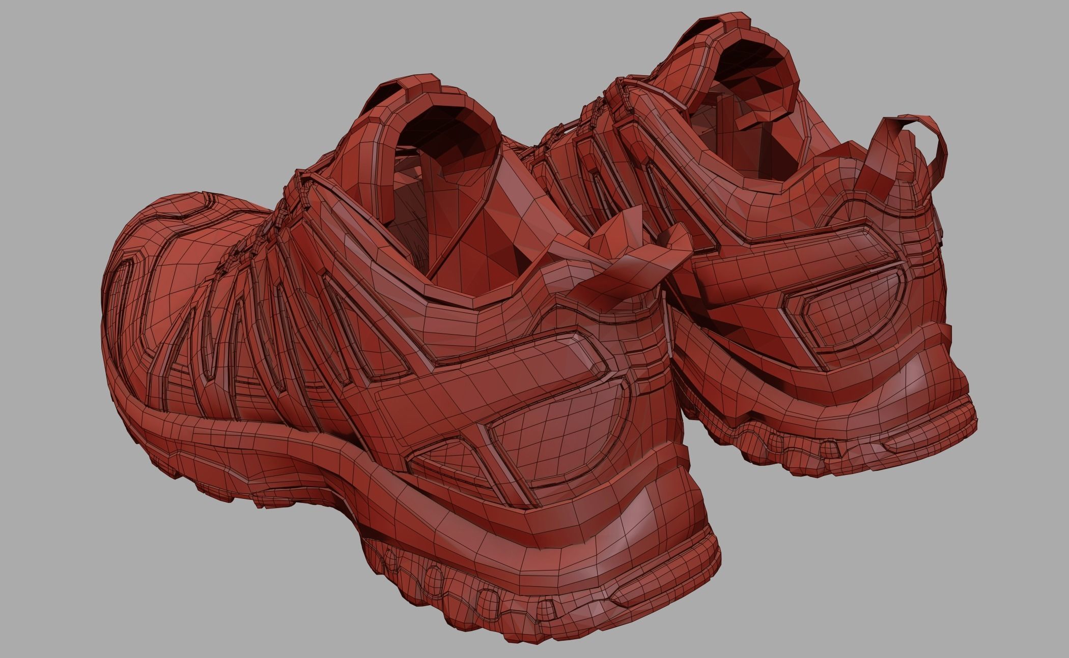 Shoes SALOMON 3D model_26