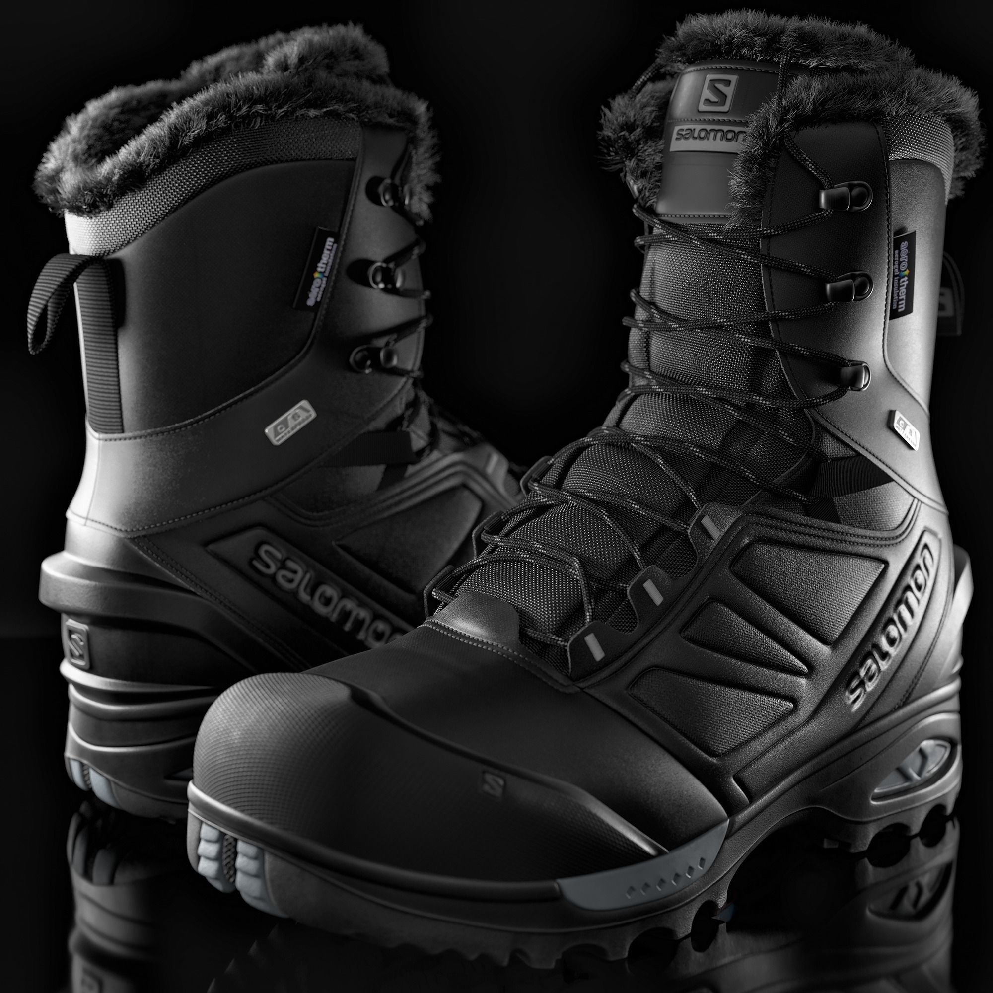 Shoes SALOMON 3D model_12