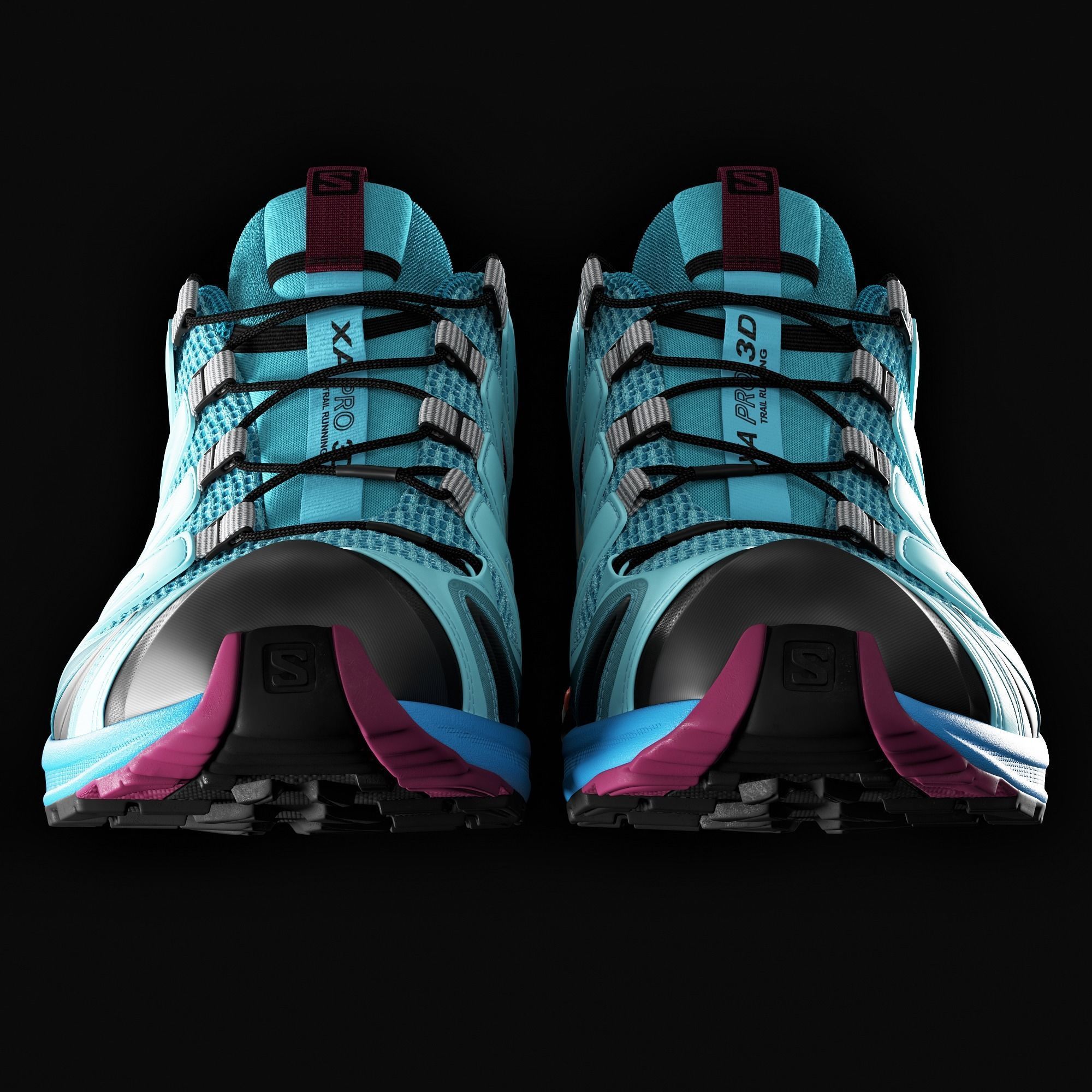 Shoes SALOMON 3D model_4