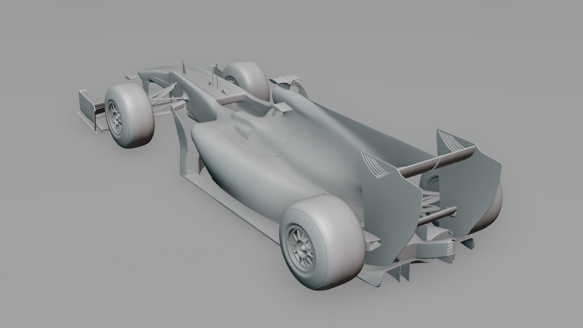 F1 2010 RedBull RB6 Car 3D model_5