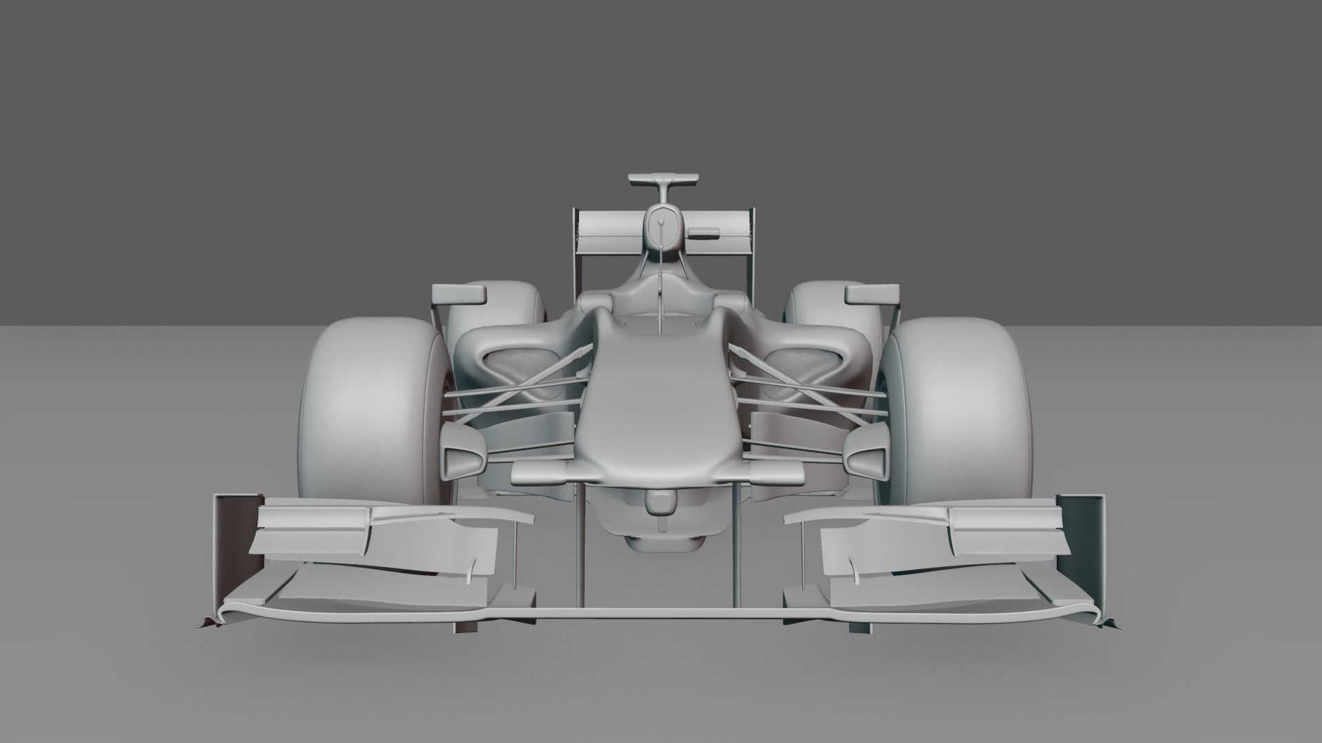 F1 2010 RedBull RB6 Car 3D model_1