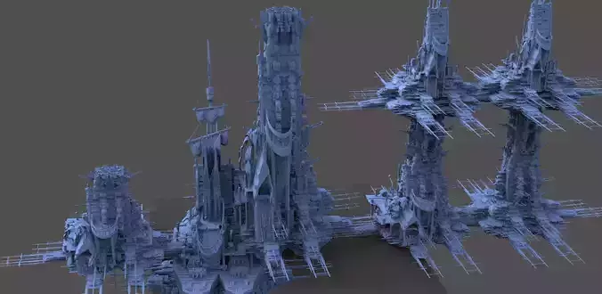 Tribal City Island beach Towers