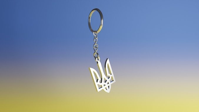 Ukrainian Trident for 3D print 3D print model