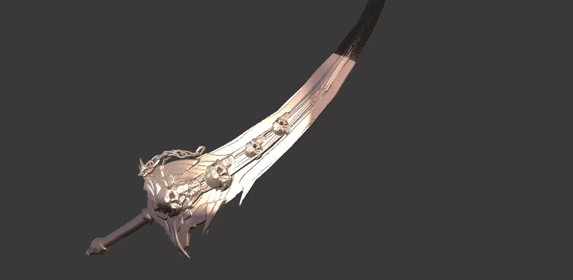 Grim Reaper Sword 3D model_0