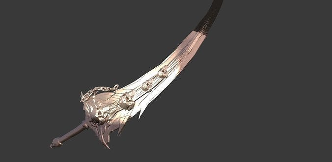 Grim Reaper Sword 3D model