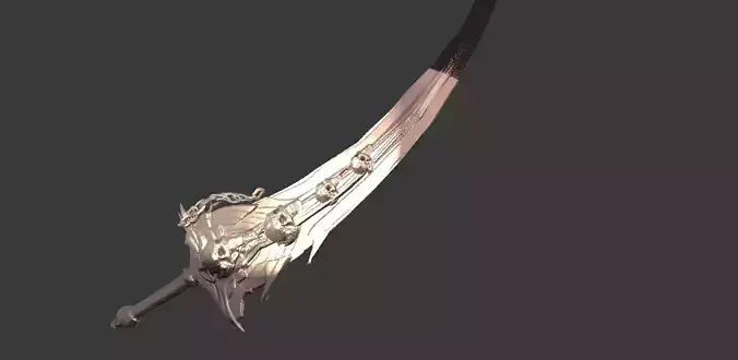 Grim Reaper Sword 3D model