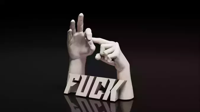 Making love Statue 3D print model