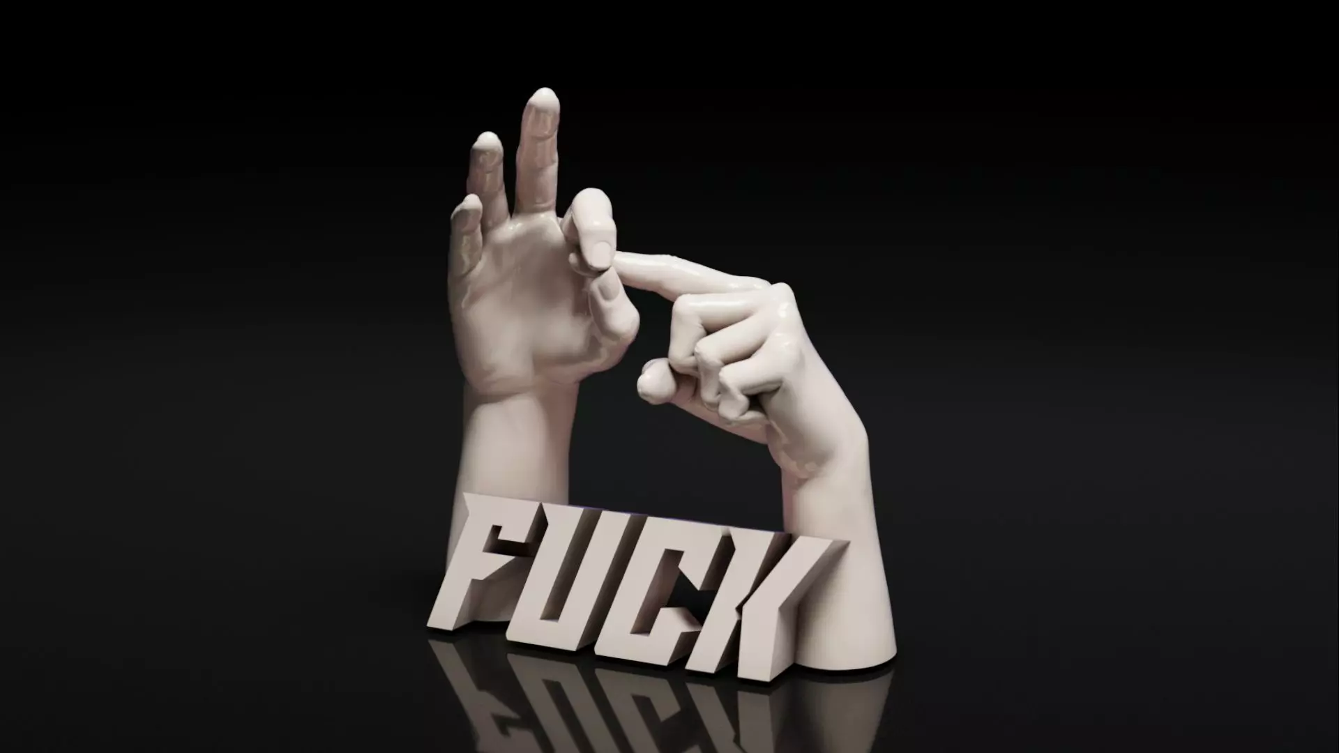 Making love Statue 3D print model_0