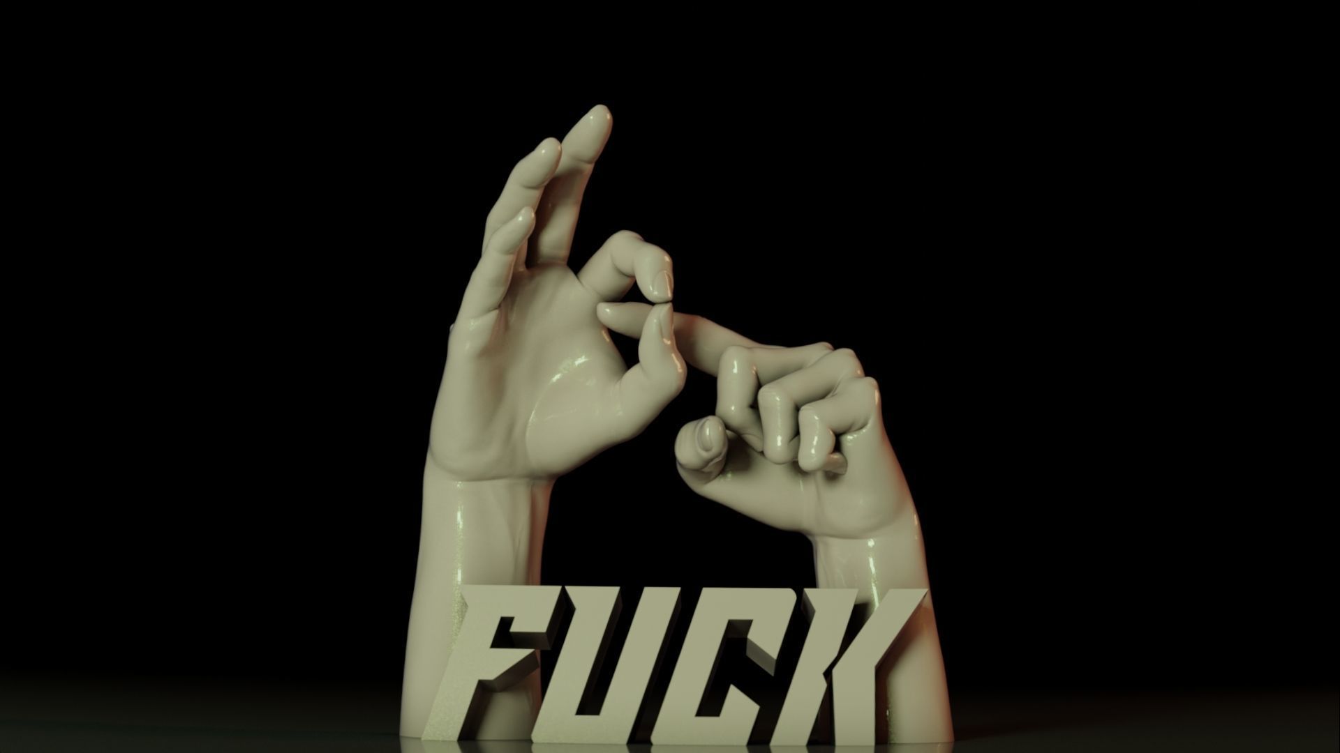 Making love Statue 3D print model_6