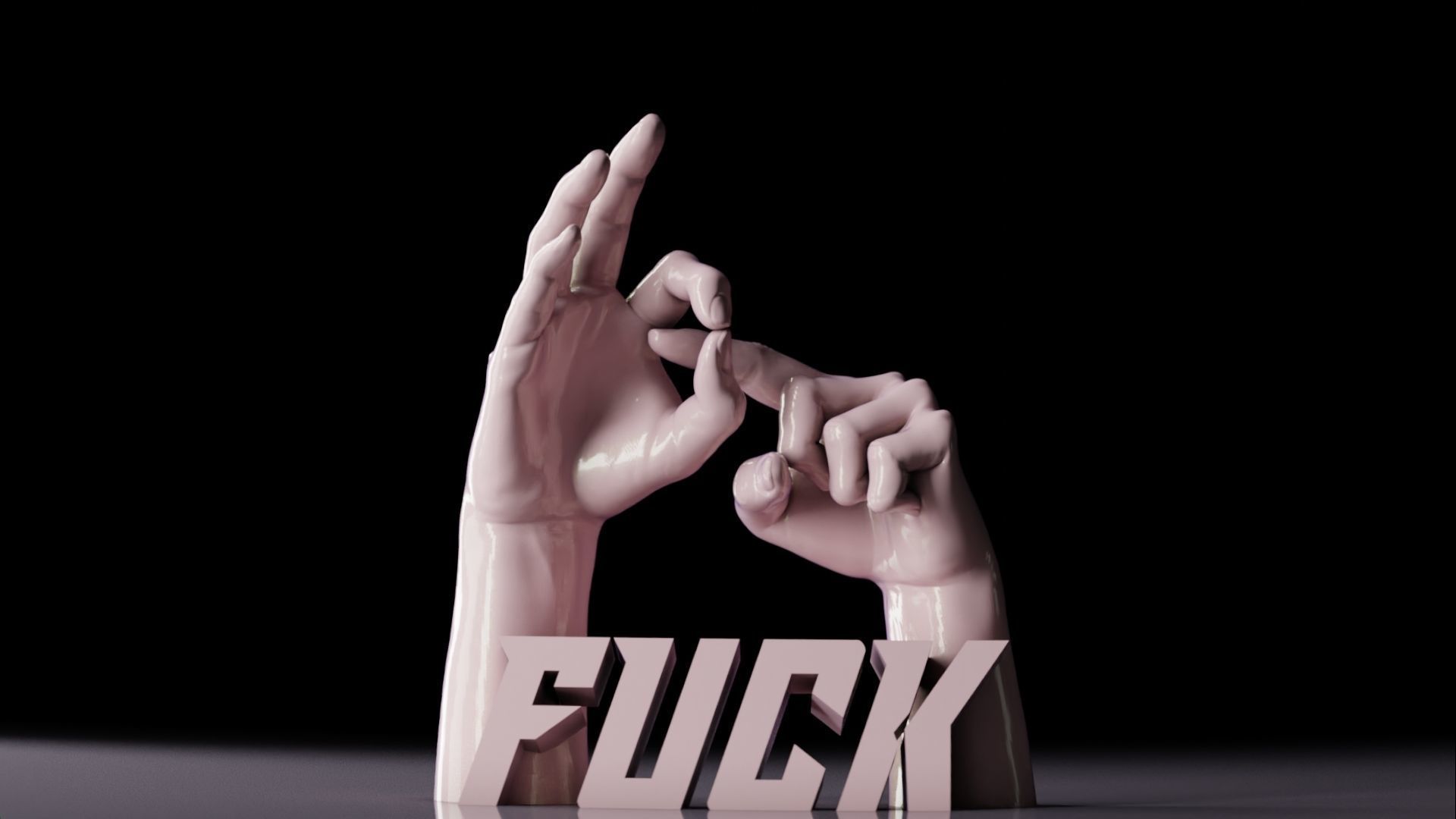 Making love Statue 3D print model_8