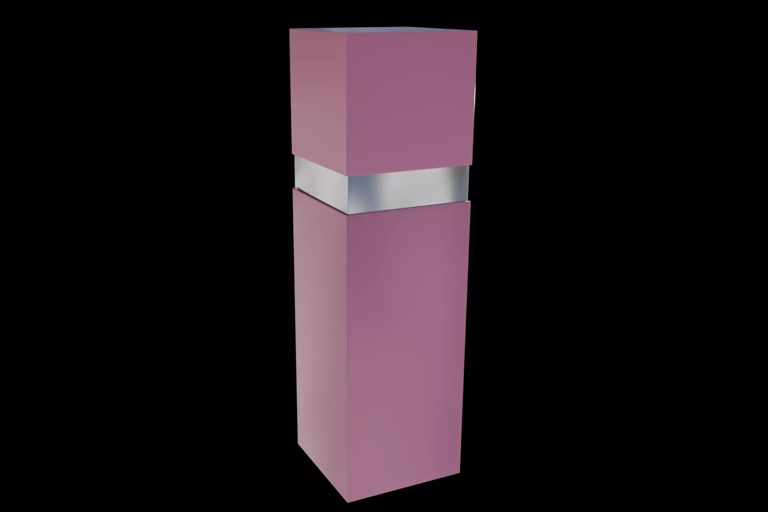 cosmetics box 3D model Free low-poly 3D model