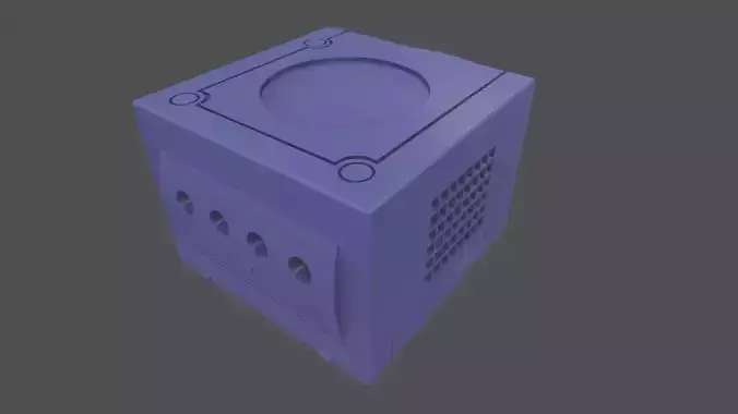 Gamecube Keychain  3D print model
