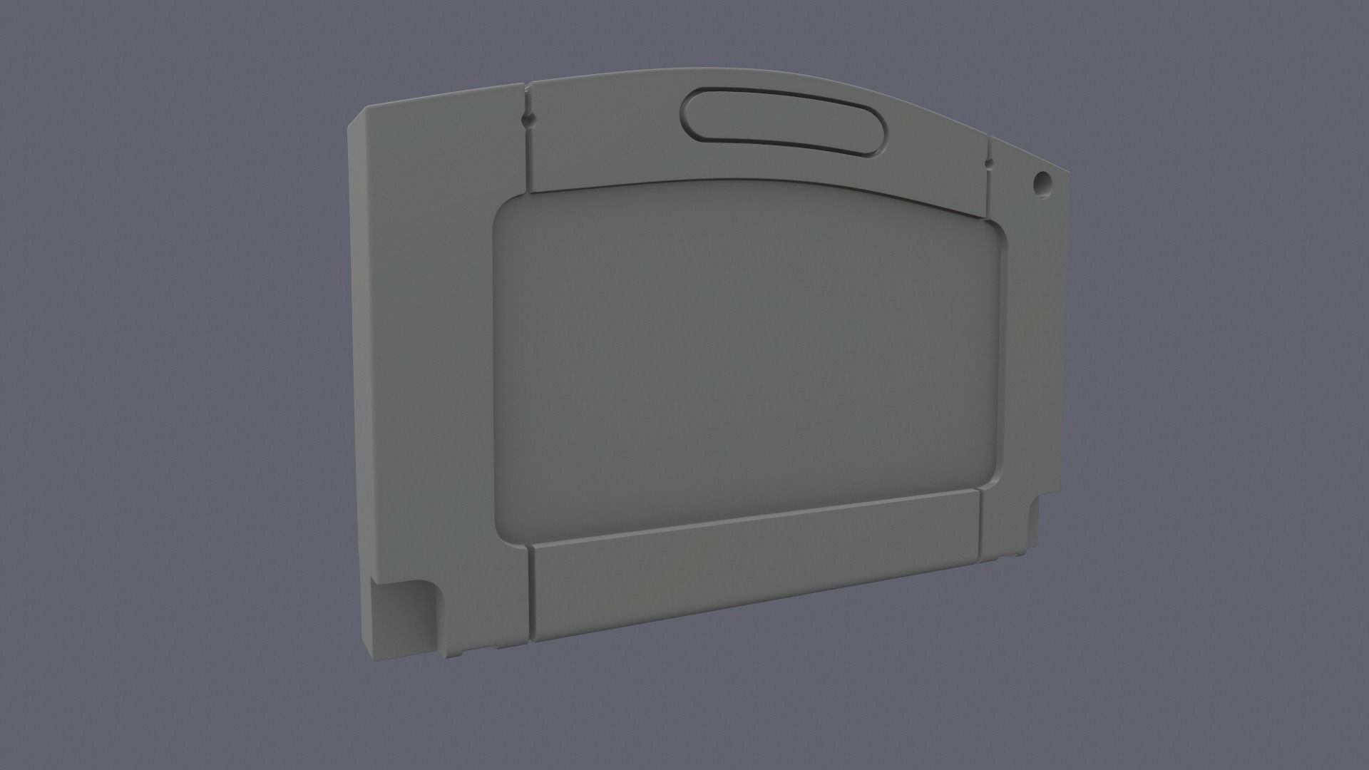 N64 Keychain  3D print model_1