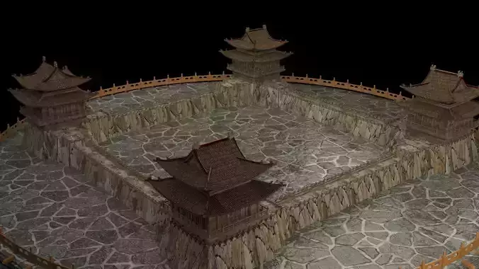 chinese ancient house  