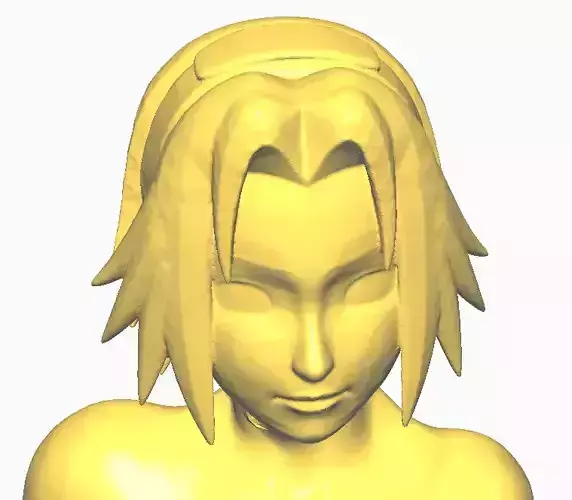 sexy sakura haruno 3D print model