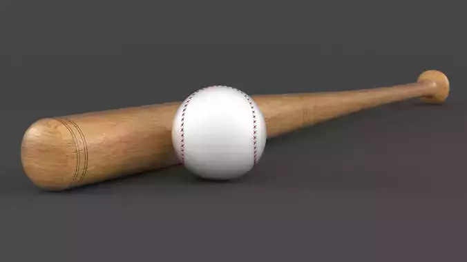 Baseball Bat and Ball