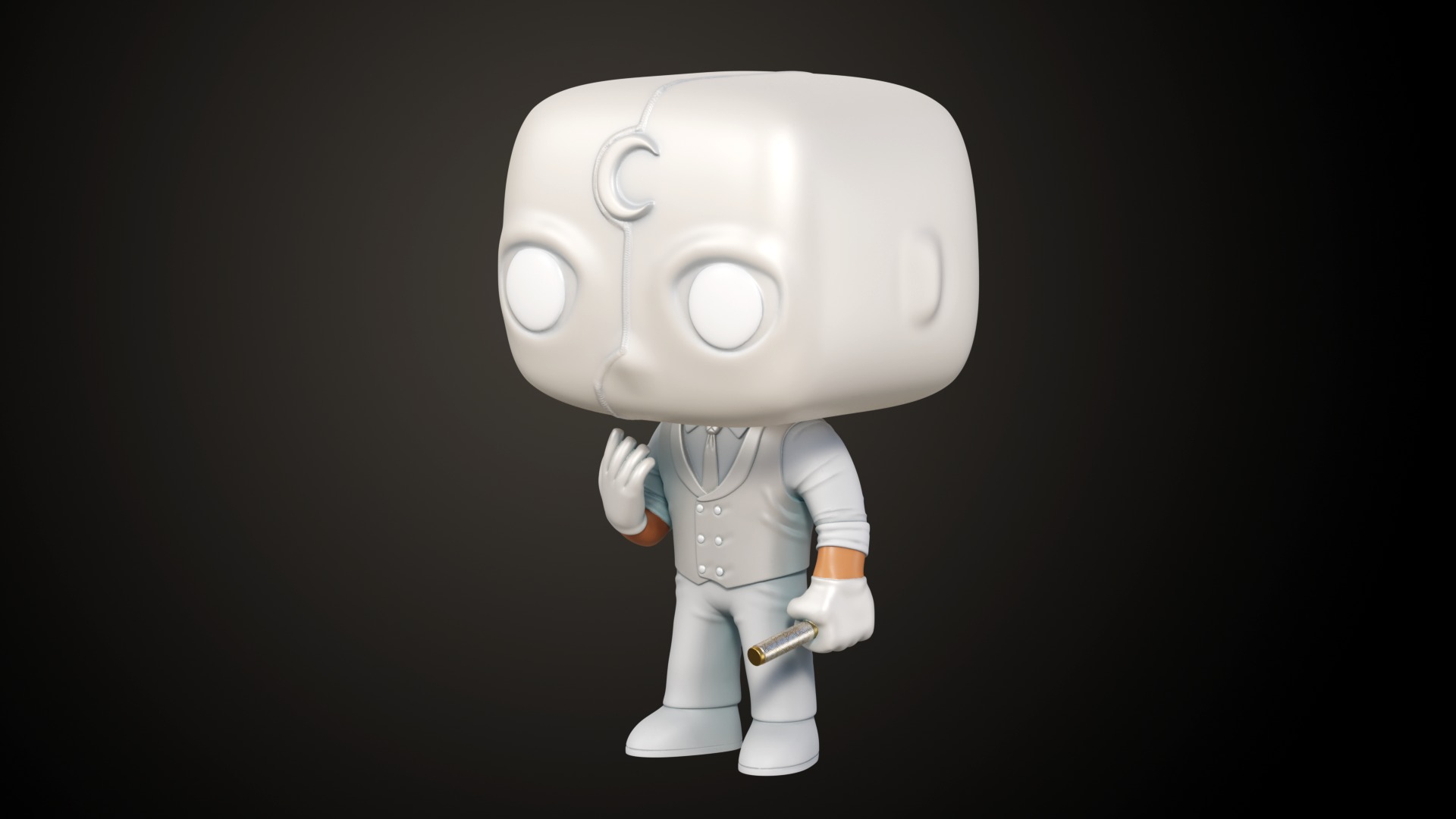 Funko Mr Knight 3D print model_2