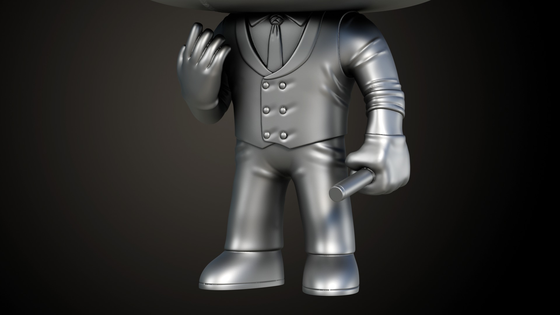 Funko Mr Knight 3D print model_10
