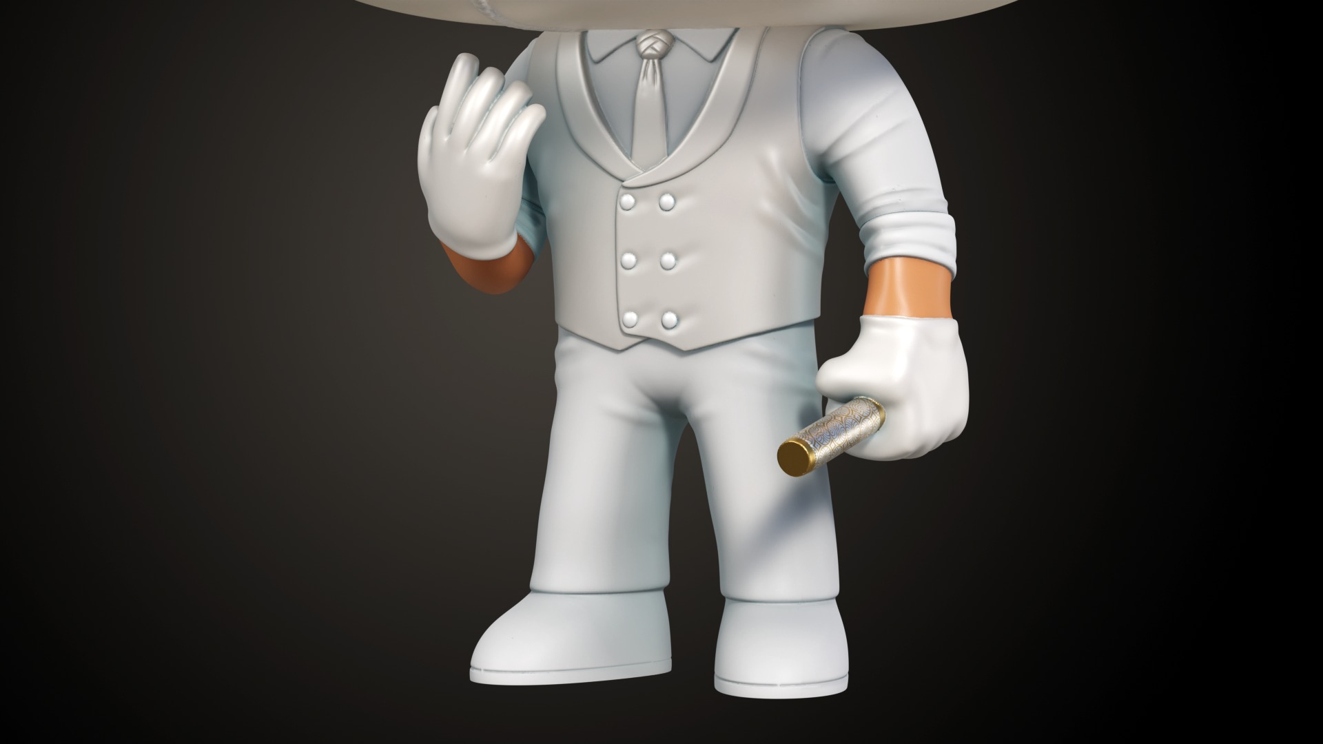 Funko Mr Knight 3D print model_4