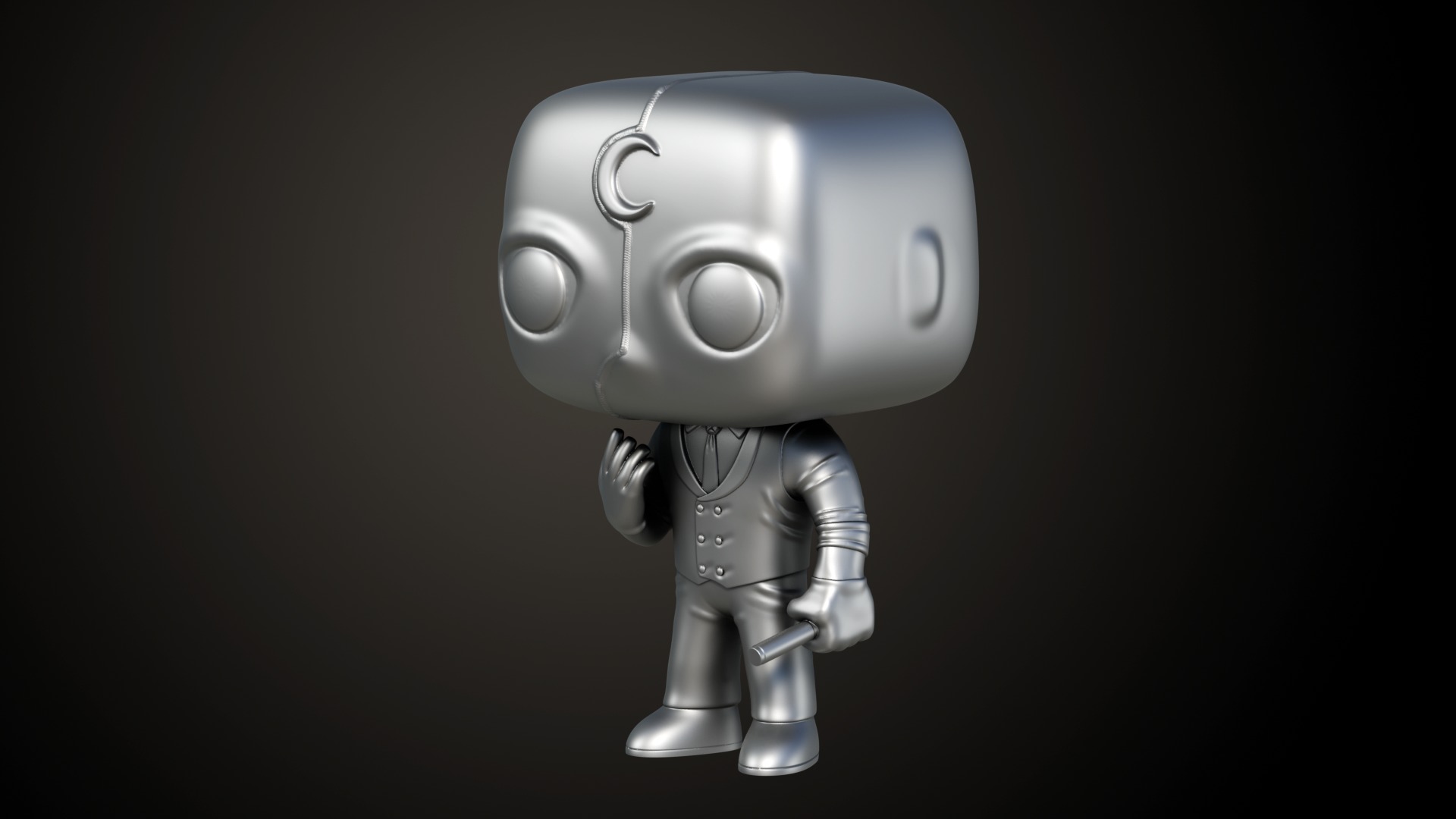 Funko Mr Knight 3D print model_8