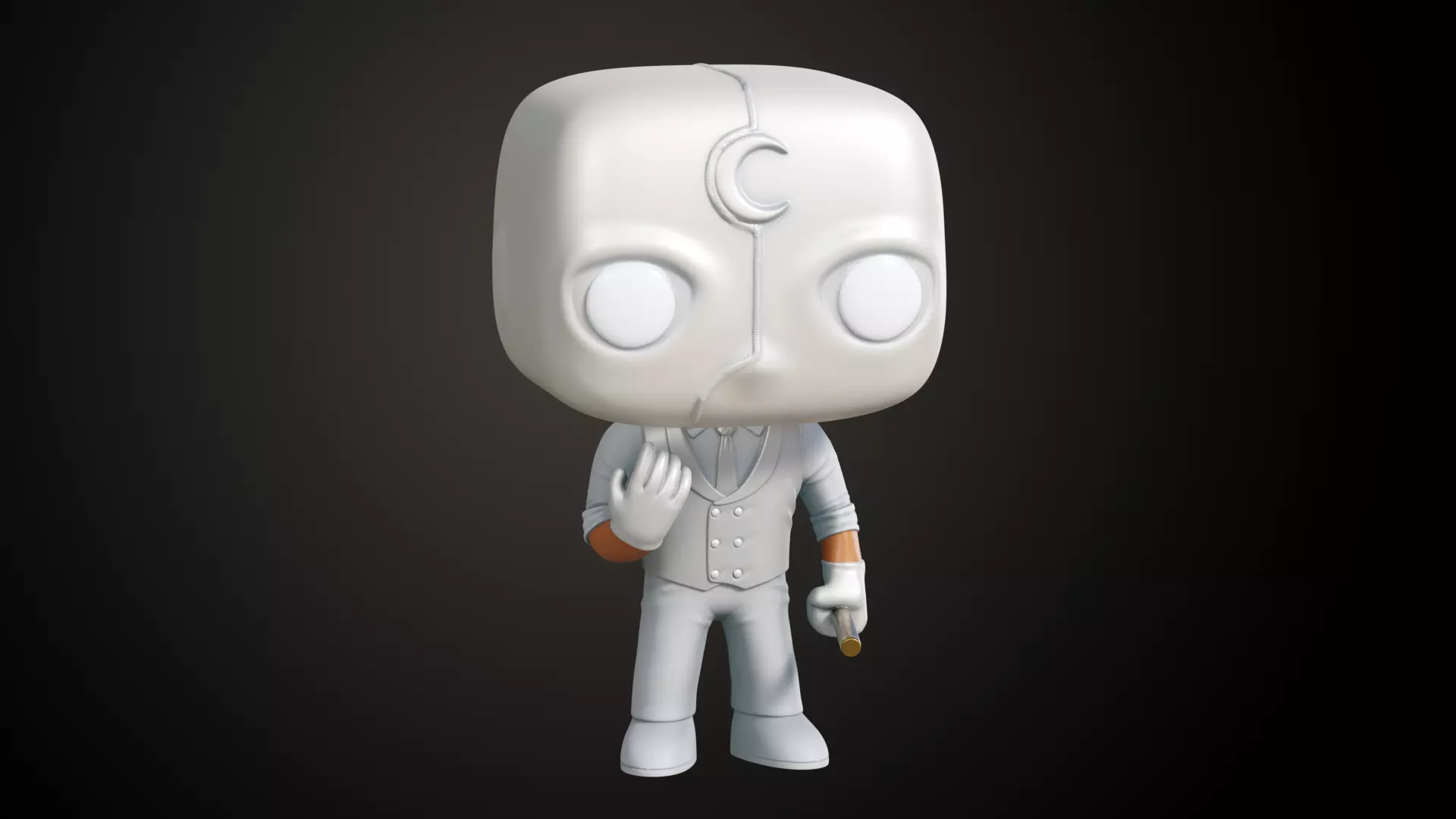 Funko Mr Knight 3D print model_0