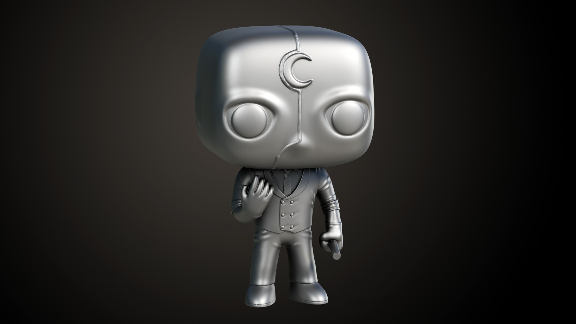 Funko Mr Knight 3D print model_6