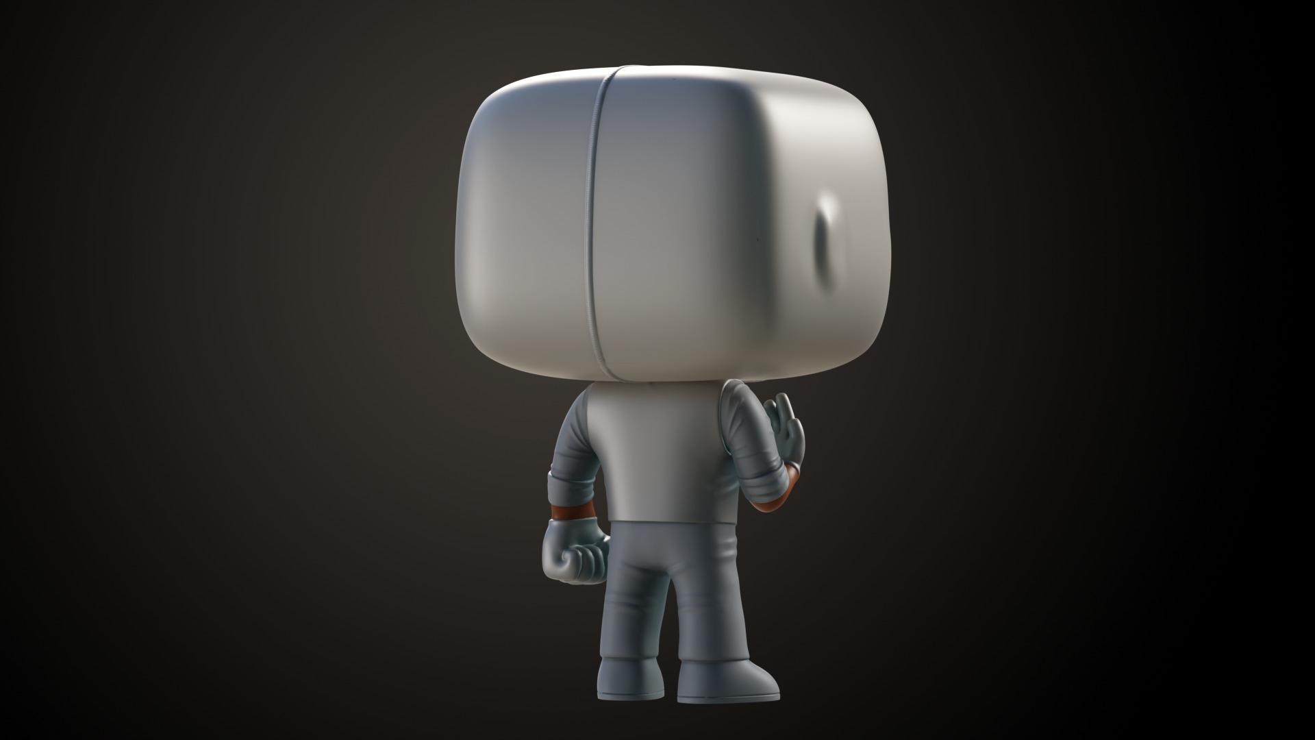 Funko Mr Knight 3D print model_3