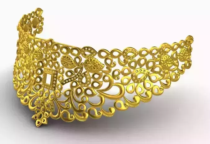 Necklace chokers 3D print model