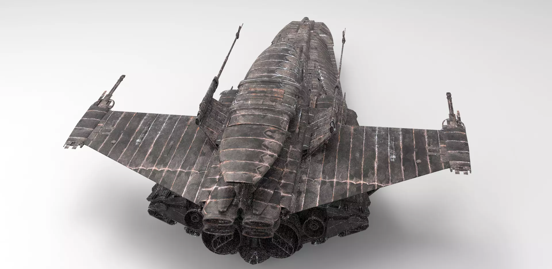 Spaceship reaper design 4 3D model
