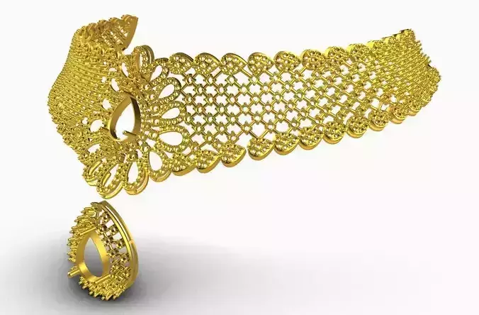 Diamonds Necklace choker