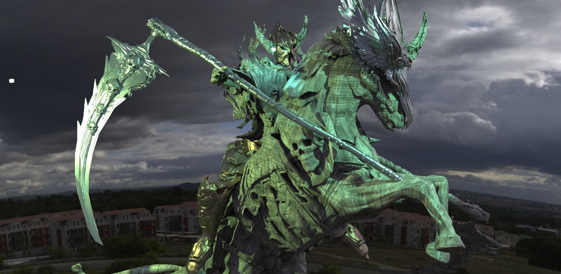 Viking Reaper  3D model_4