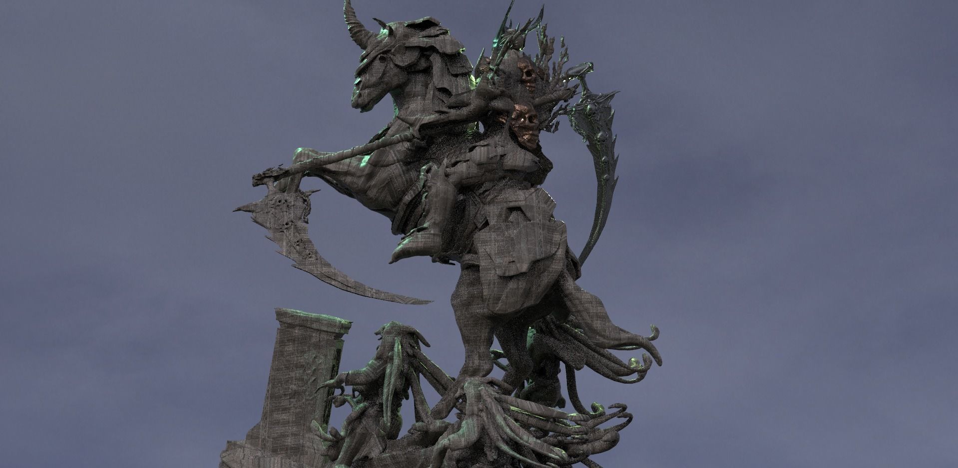 Viking Reaper  3D model_2