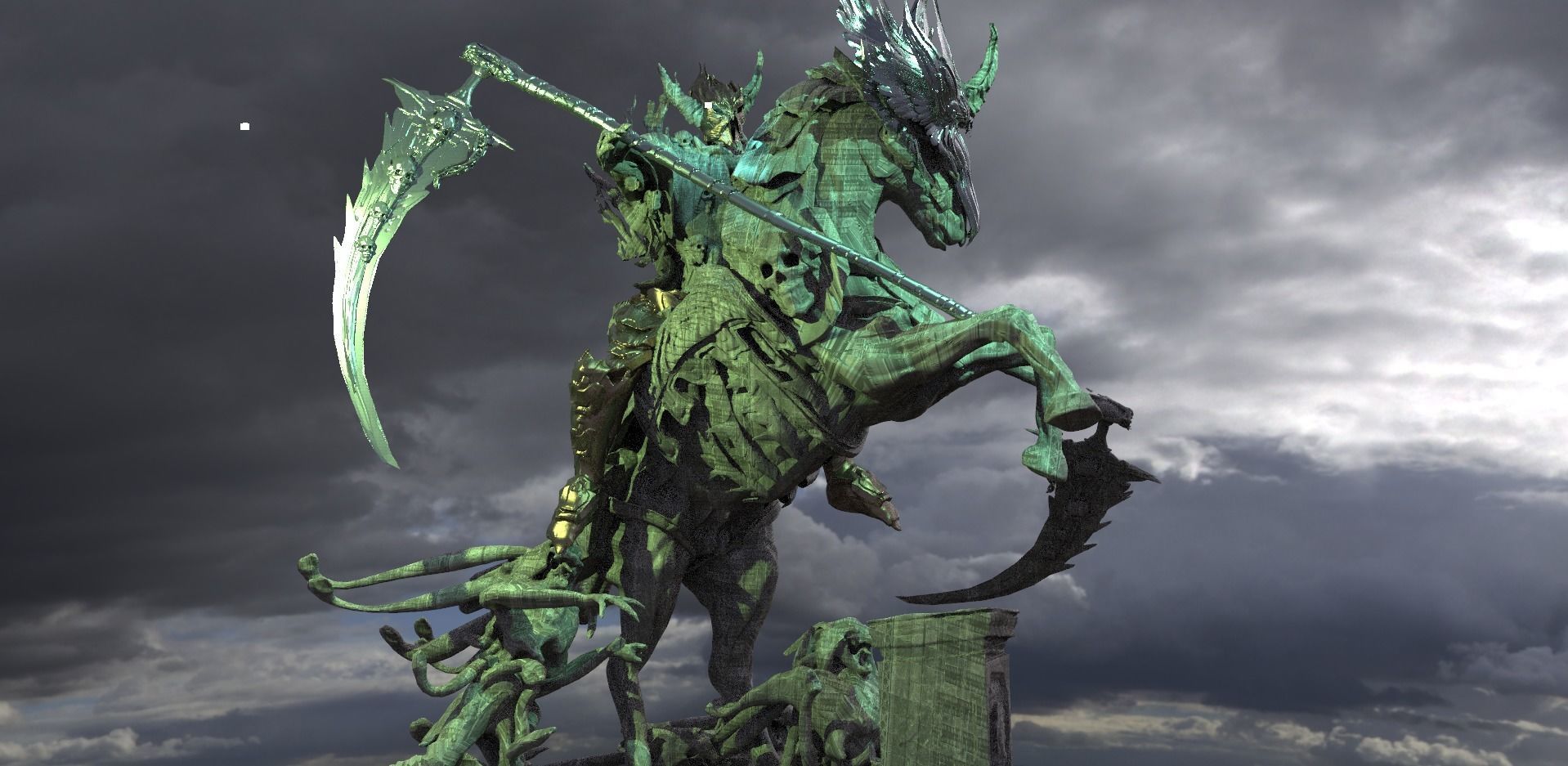 Viking Reaper  3D model_1